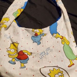 DIY Simpsons sling bag